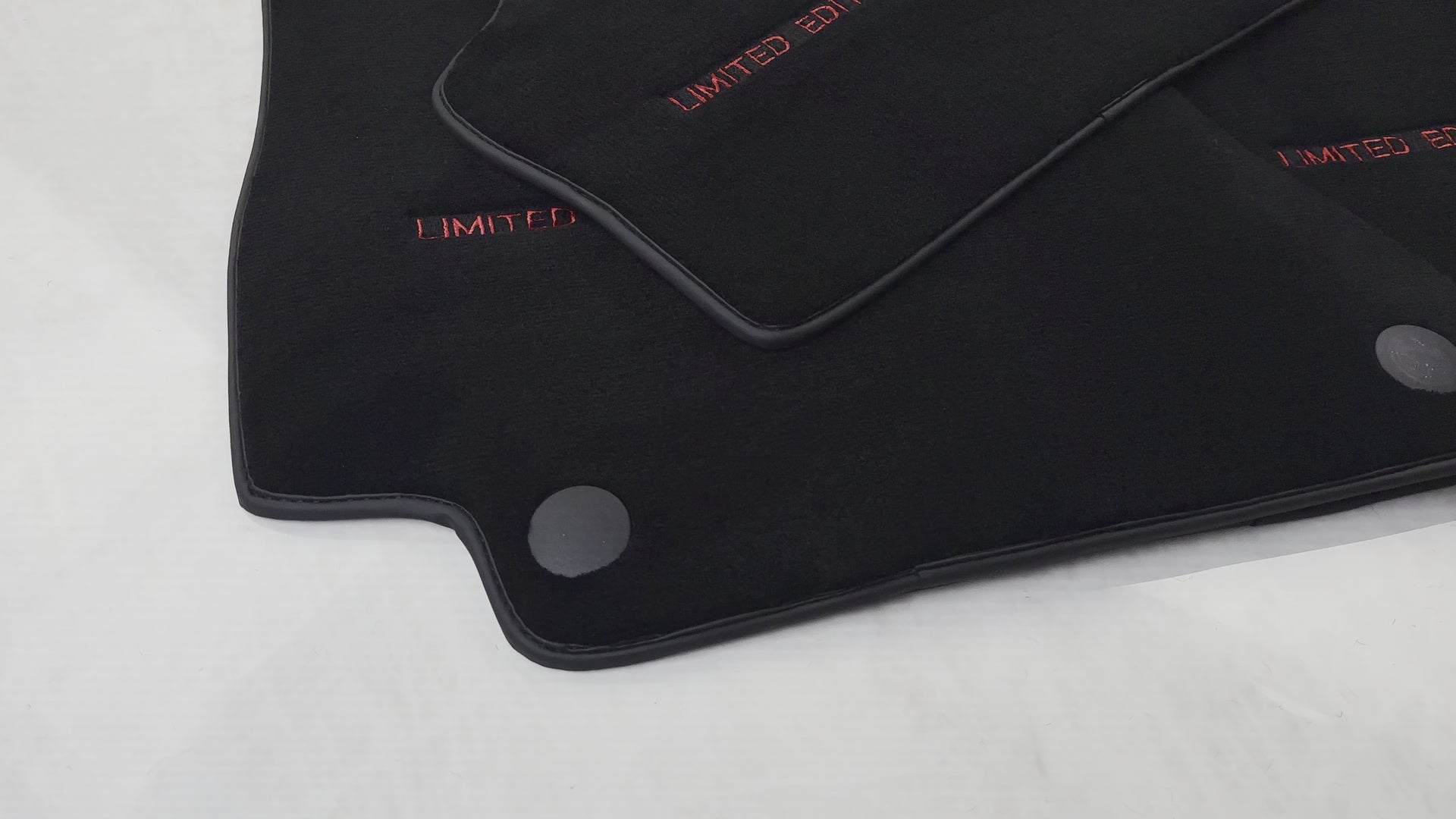 Tapetes Pretos para Carro para Mercedes Benz E-Class W213 Sedan (2016-2020) | Edição Limitada - AutoWin