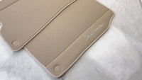 Beige Floor Mats for Ferrari California (2008-2014) with Beige Leather