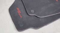 Alcantara Floor Mats for Ferrari 488 Spider 2016-2022 Red Sewing