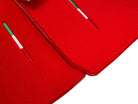 Red Floor Mats For Maserati MC20 (2020-2023) Italy Edition - AutoWin