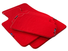 Red Mats For BMW 6 Series E64 Convertible With M Package AutoWin Brand - AutoWin