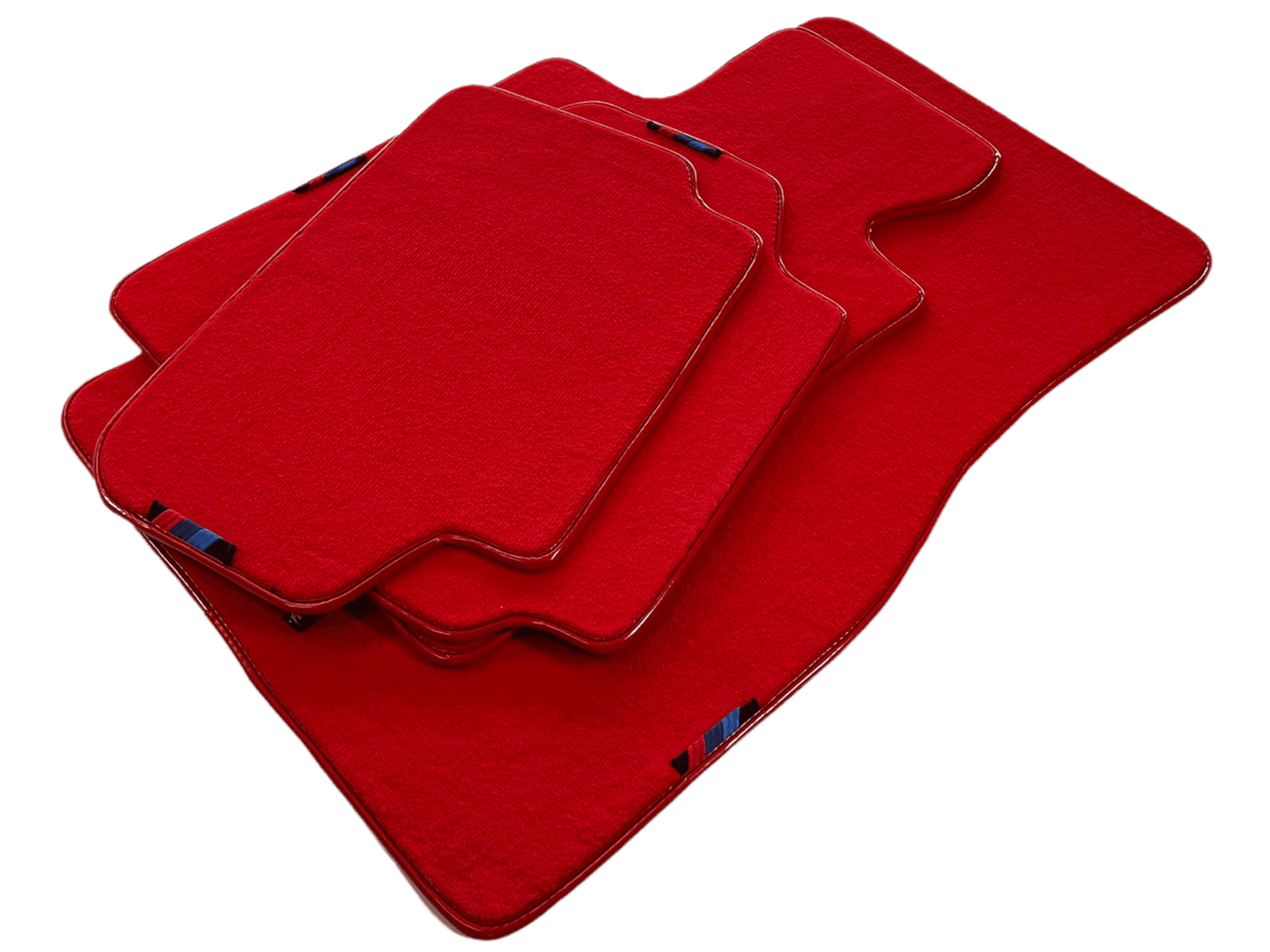 Red Mats For BMW 6 Series E64 Convertible With M Package AutoWin Brand - AutoWin