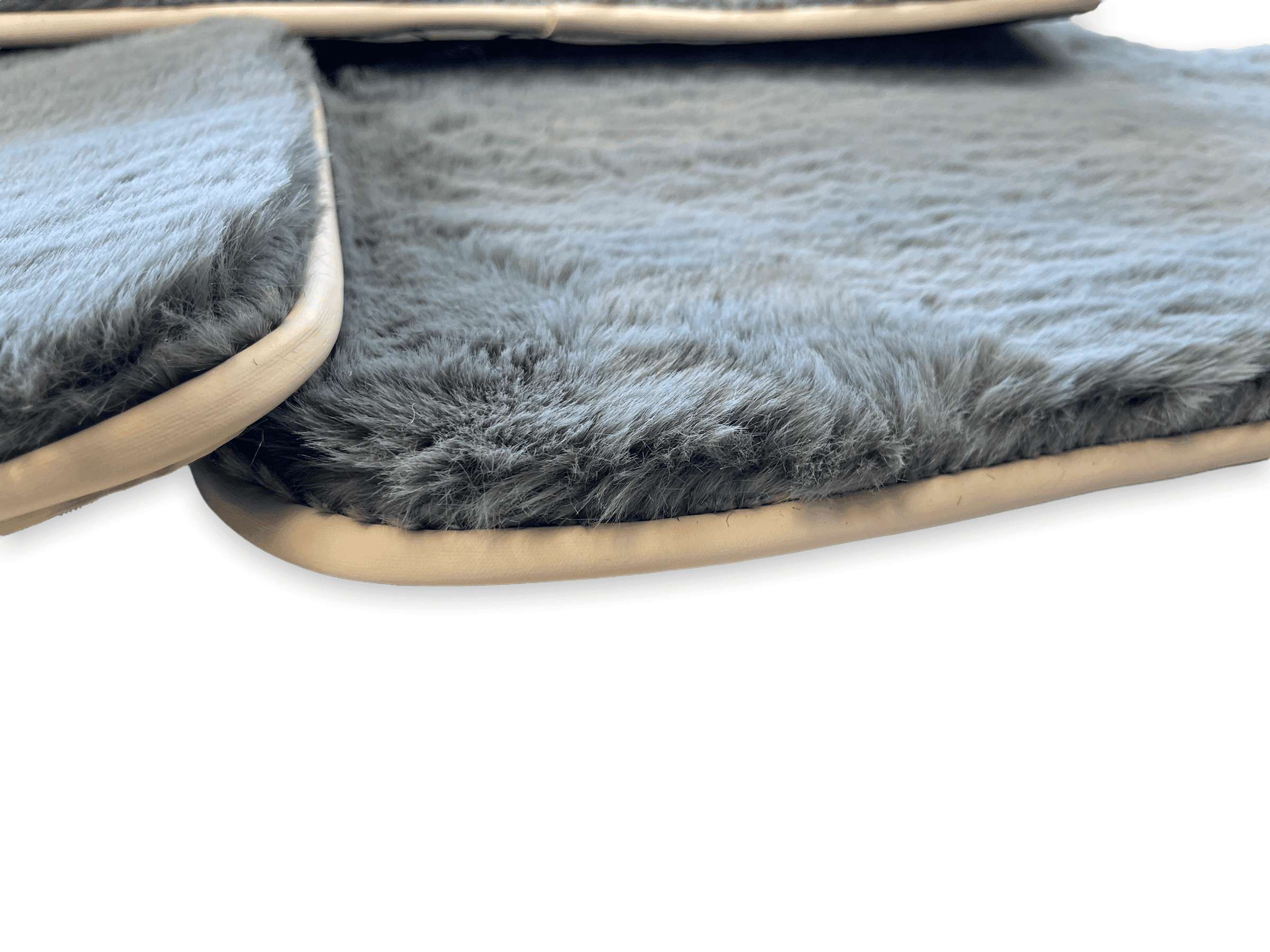 Sheepskin Floor Mats For Rolls Royce Spectre (2023-2024) ER56 Design Brand - AutoWin