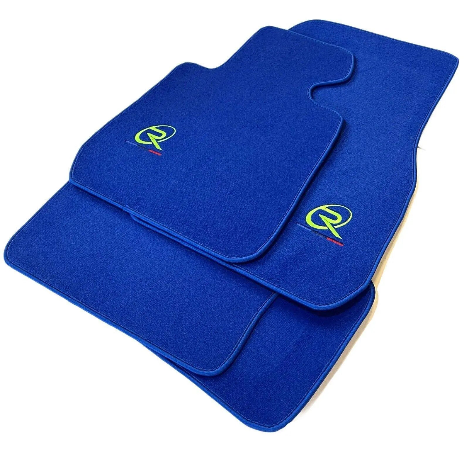 Blue Floor Mats For BMW X5 Series G05 Tailored Set Perfect Fit - AutoWin