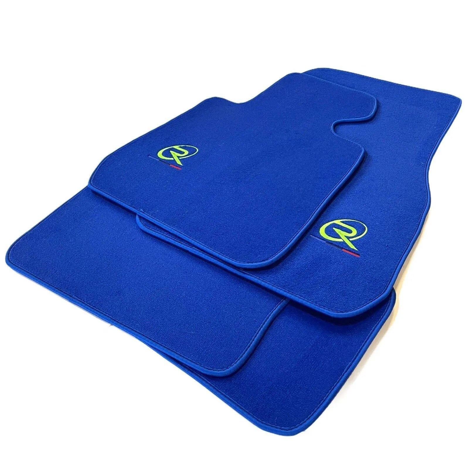 Blue Floor Mats For BMW X5 Series G05 Tailored Set Perfect Fit - AutoWin