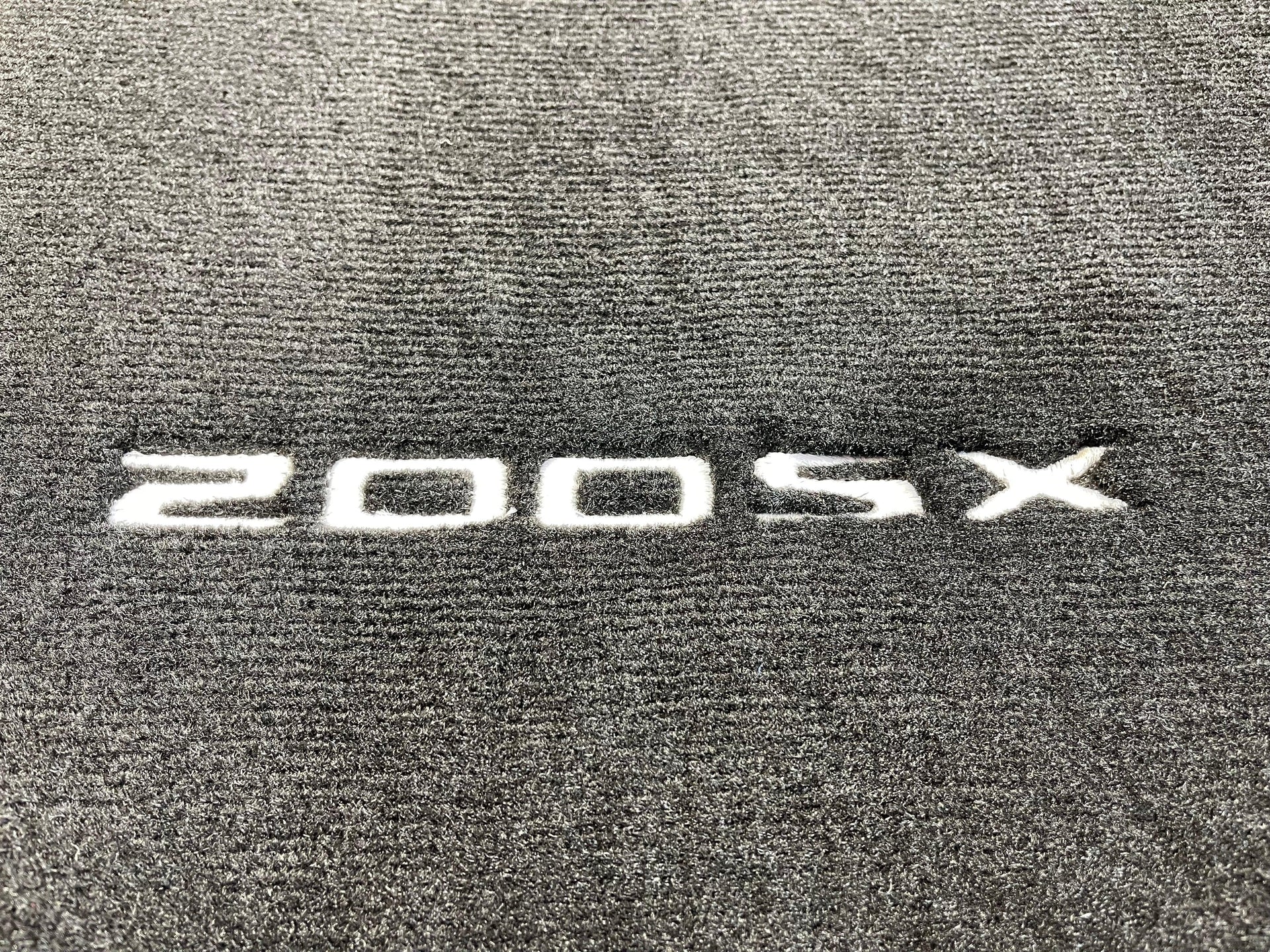 Floor Mats For Nissan 200 SX (1989-1994) Tailored Black Carpets - AutoWin