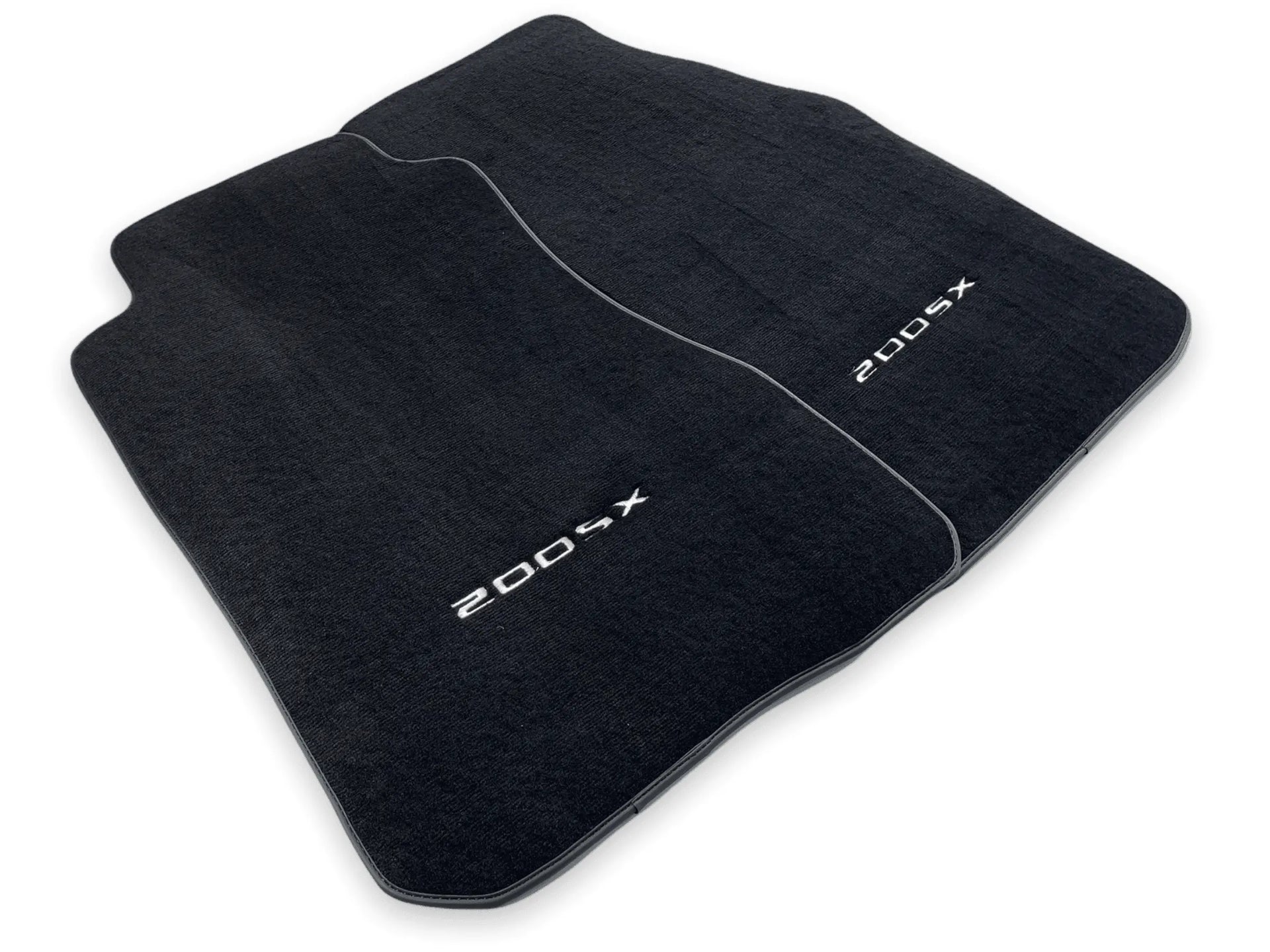 Floor Mats For Nissan 200 SX (1989-1994) Tailored Black Carpets - AutoWin