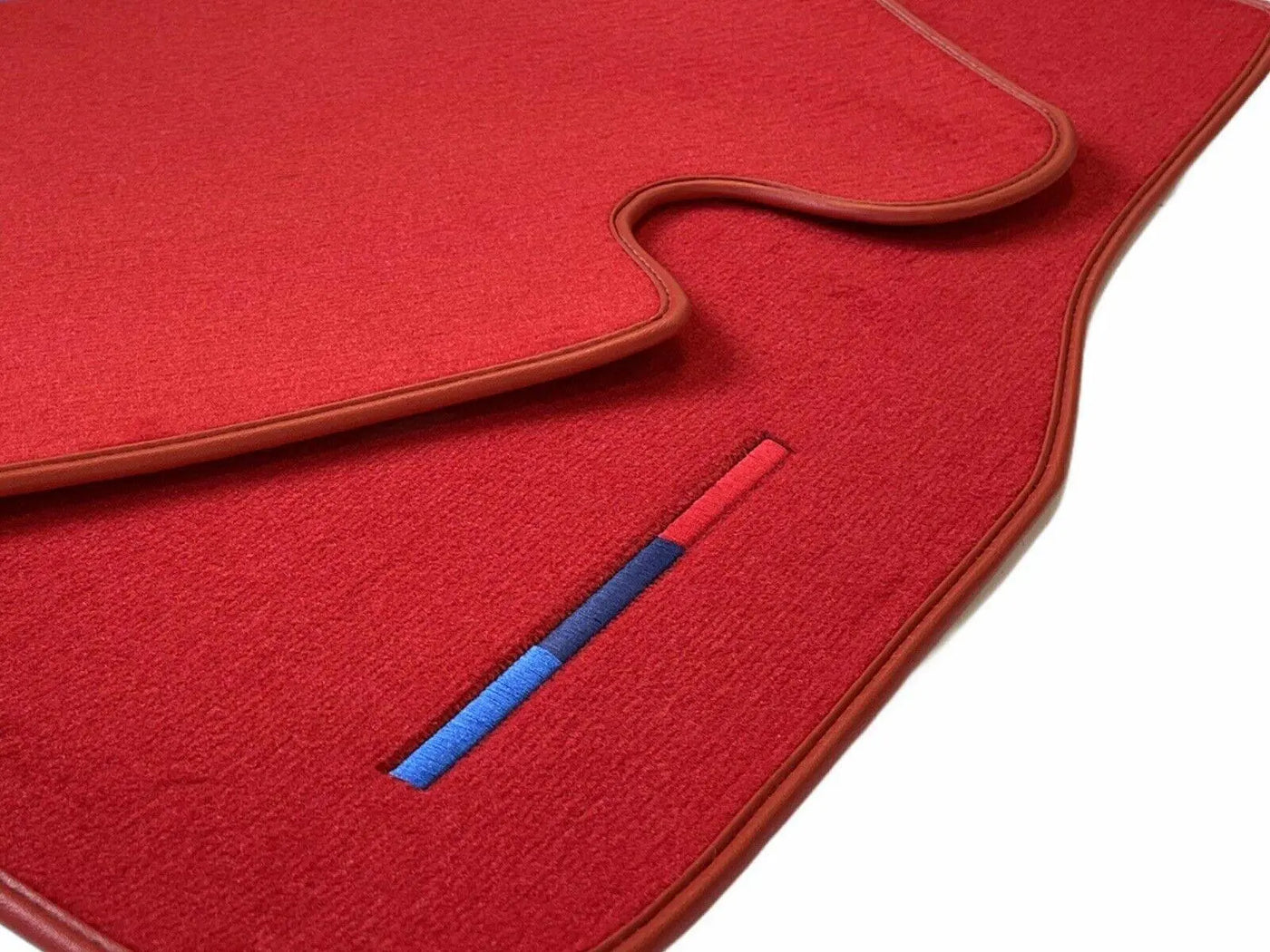 Red Floor Mats For BMW 2 Series F45 With M Package - AutoWin