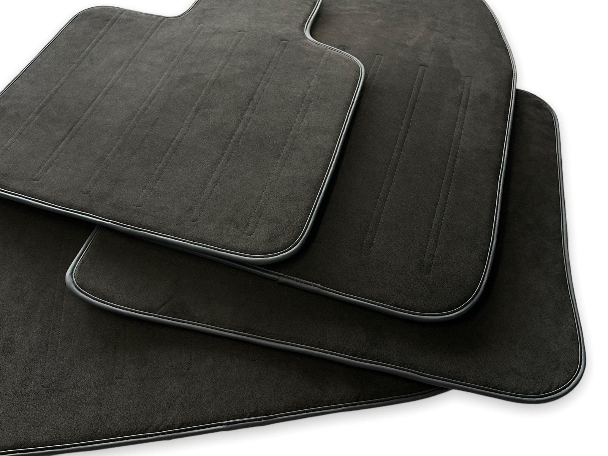 Alcantara Floor Mats For Rolls Royce Black Badge Phantom VIII (2017-2024) - AutoWin