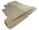 Beige Floor Mats For BMW 1 Series E82 With M Package - AutoWin