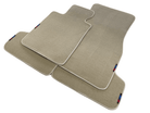Beige Floor Mats For BMW 1 Series E82 With M Package - AutoWin
