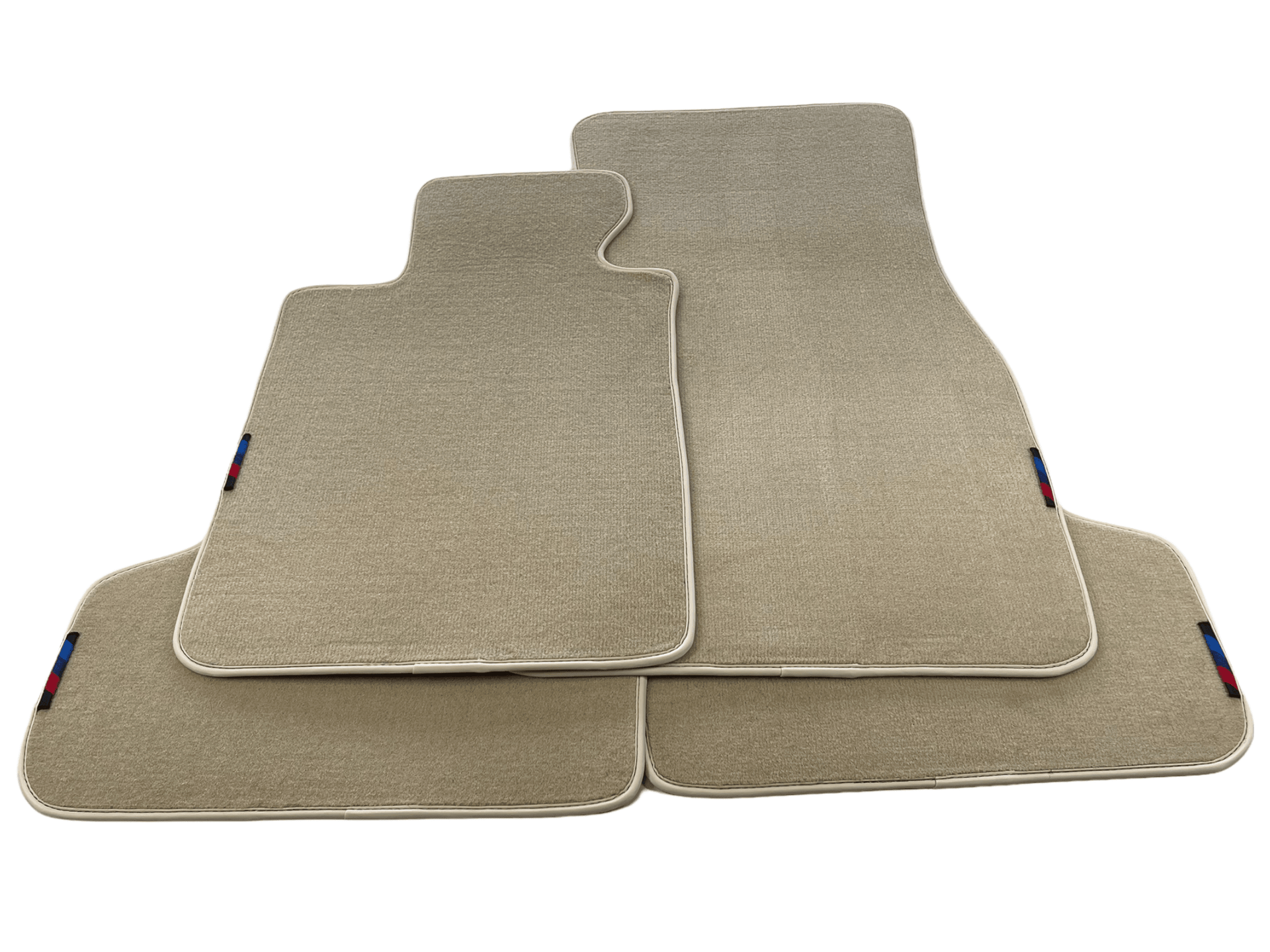 Beige Floor Mats For BMW 3 Series E90 With M Package - AutoWin
