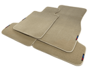 Beige Floor Mats for BMW iX (2022-2024) With M Package - AutoWin