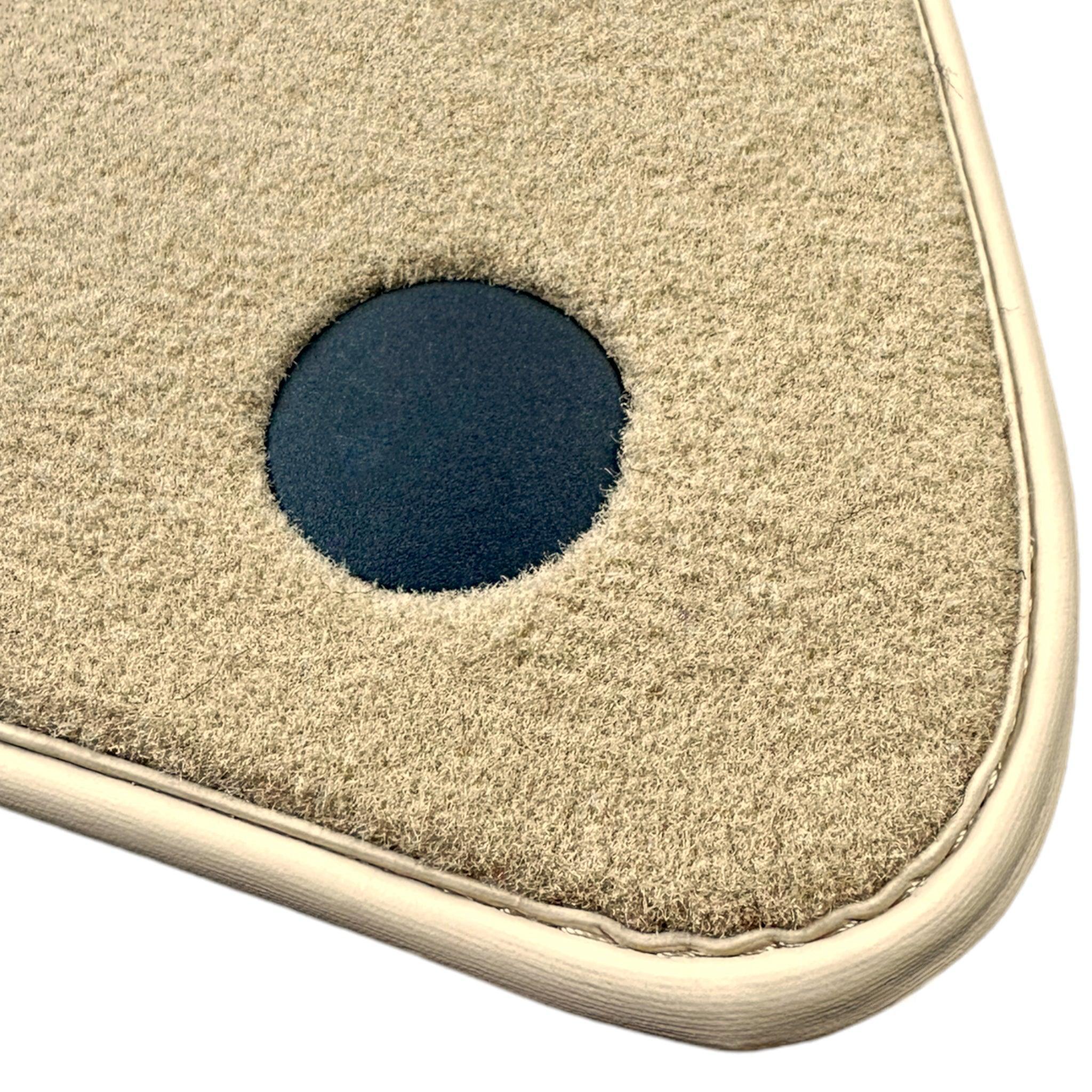 Beige Floor Mats For Mercedes Benz A-Class W177 Hatchback AMG (2018-2023) | Limited Edition - AutoWin