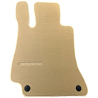 Beige Floor Mats For Mercedes Benz C-Class S203 Estate 4Matic (2001-2007) | Limited Edition - AutoWin