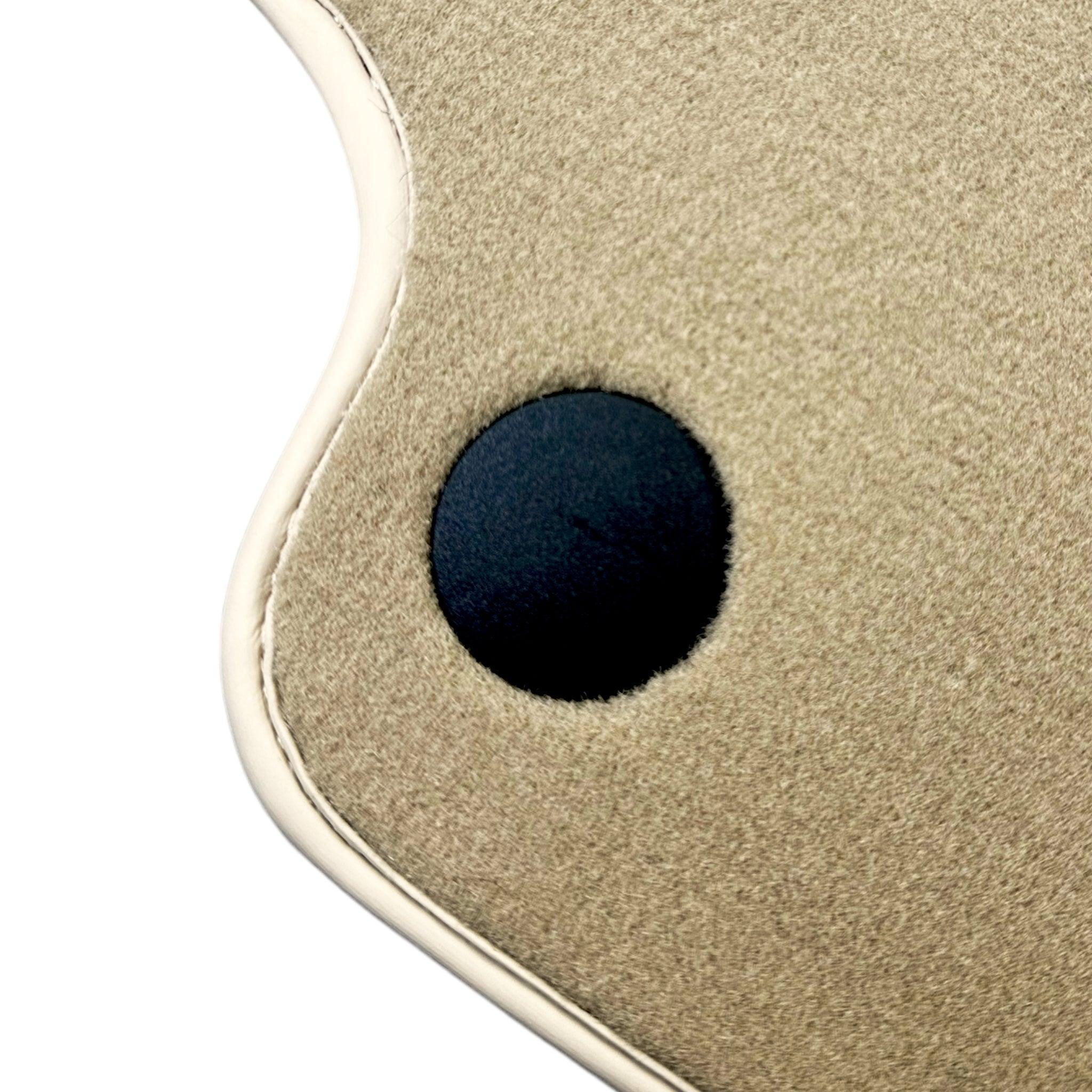 Beige Floor Mats For Mercedes Benz C-Class S204 Estate (2007-2014) | Limited Edition - AutoWin