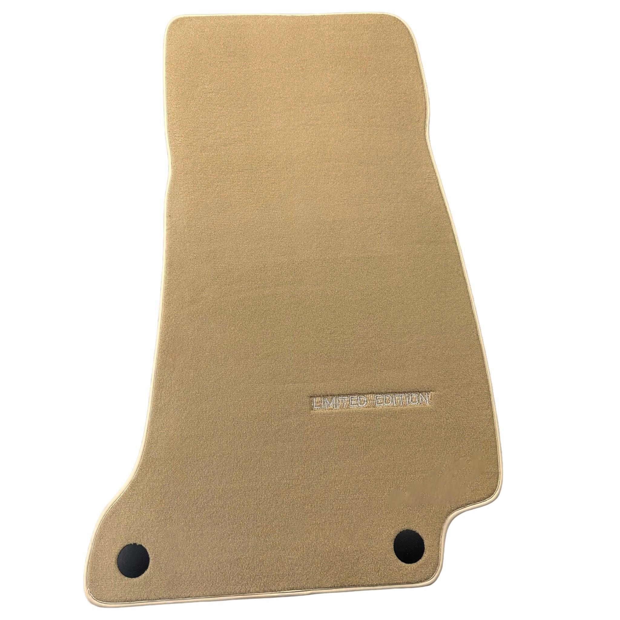 Beige Floor Mats For Mercedes Benz C-Class S204 Estate (2007-2014) | Limited Edition - AutoWin
