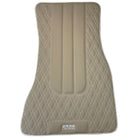 Beige Leather Floor Mats For BMW 2 Series G42 2-door Coupe - AutoWin