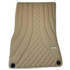 Beige Leather Floor Mats For Mercedes Benz C-Class S202 Estate (1996-2000) | ER56 Design - AutoWin