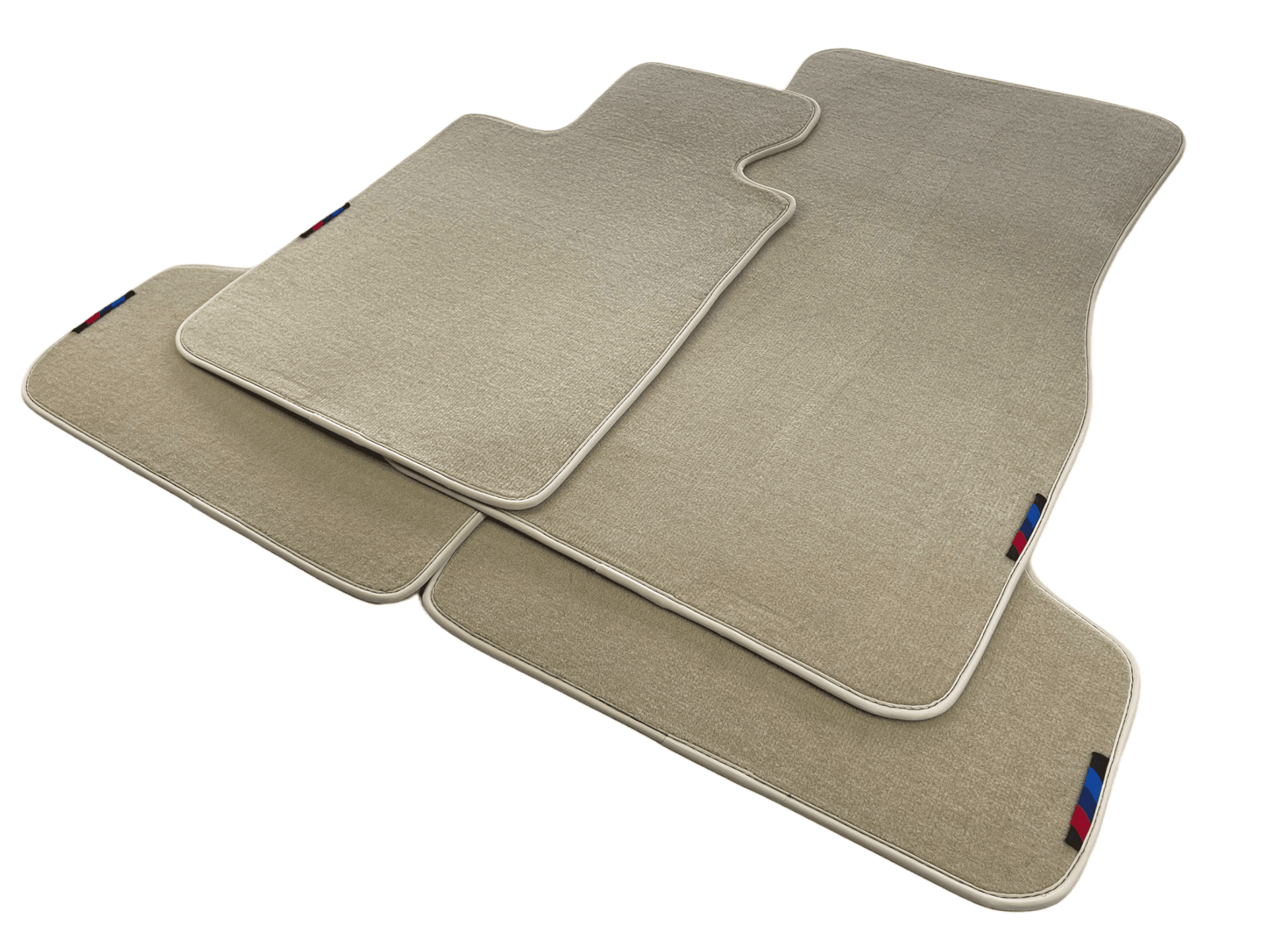 Beige Mats For BMW M3 E30 With M Package - AutoWin