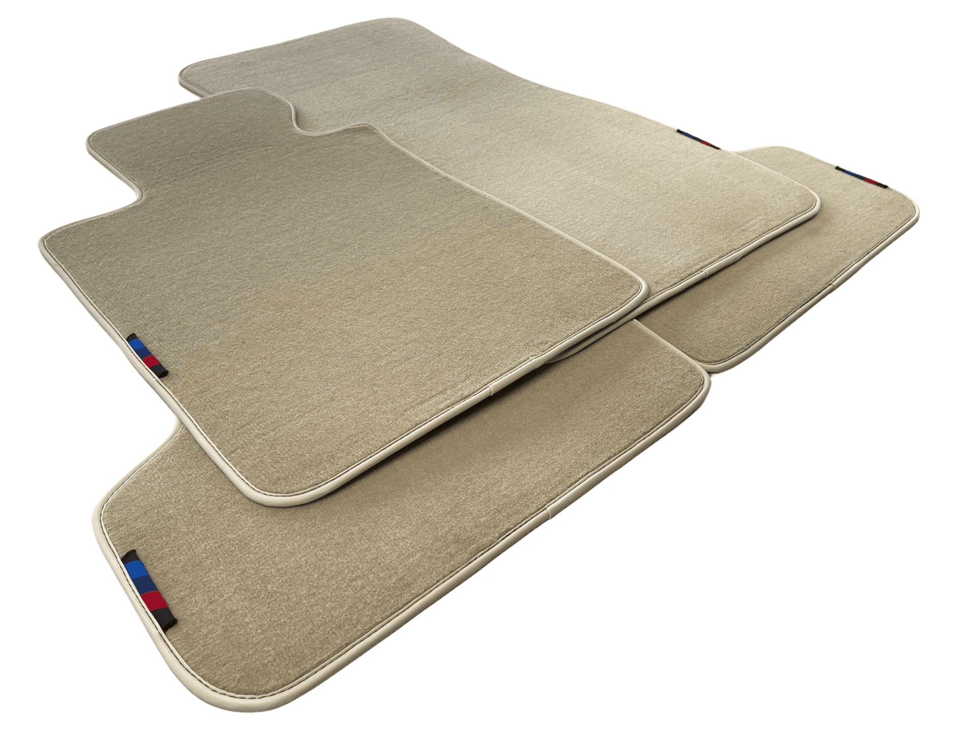 Beige Mats For BMW M8 F92 2-door Coupe With M Package - AutoWin