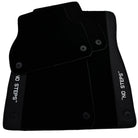 Black Floor Mats for Audi A4 - B6 Convertible (2002-2006) | No Steps - AutoWin