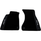 Black Floor Mats for Audi A4 - B6 Convertible (2002-2006) | No Steps - AutoWin