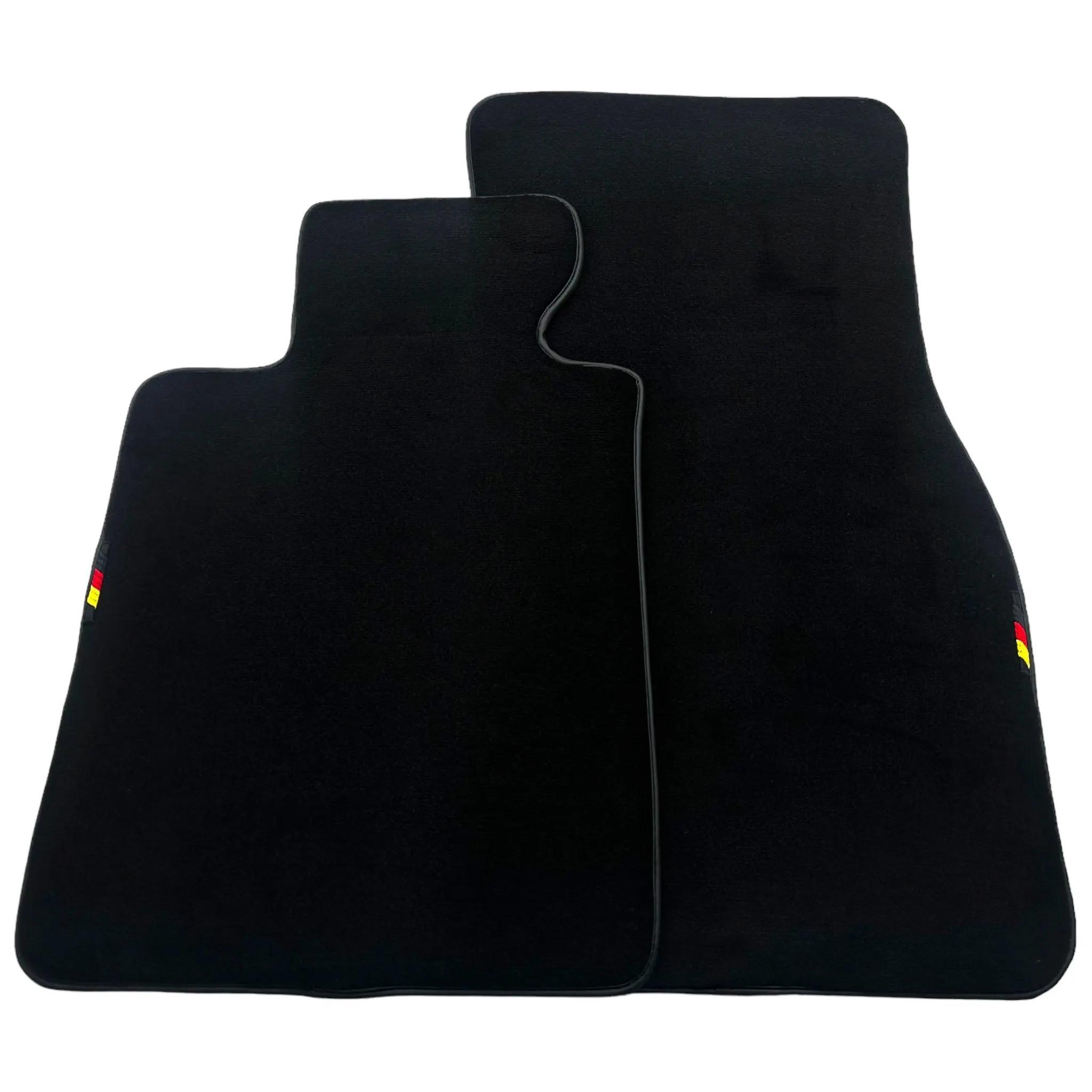 Black Floor Mats For BMW 1 Series E82 Germany Edition - AutoWin