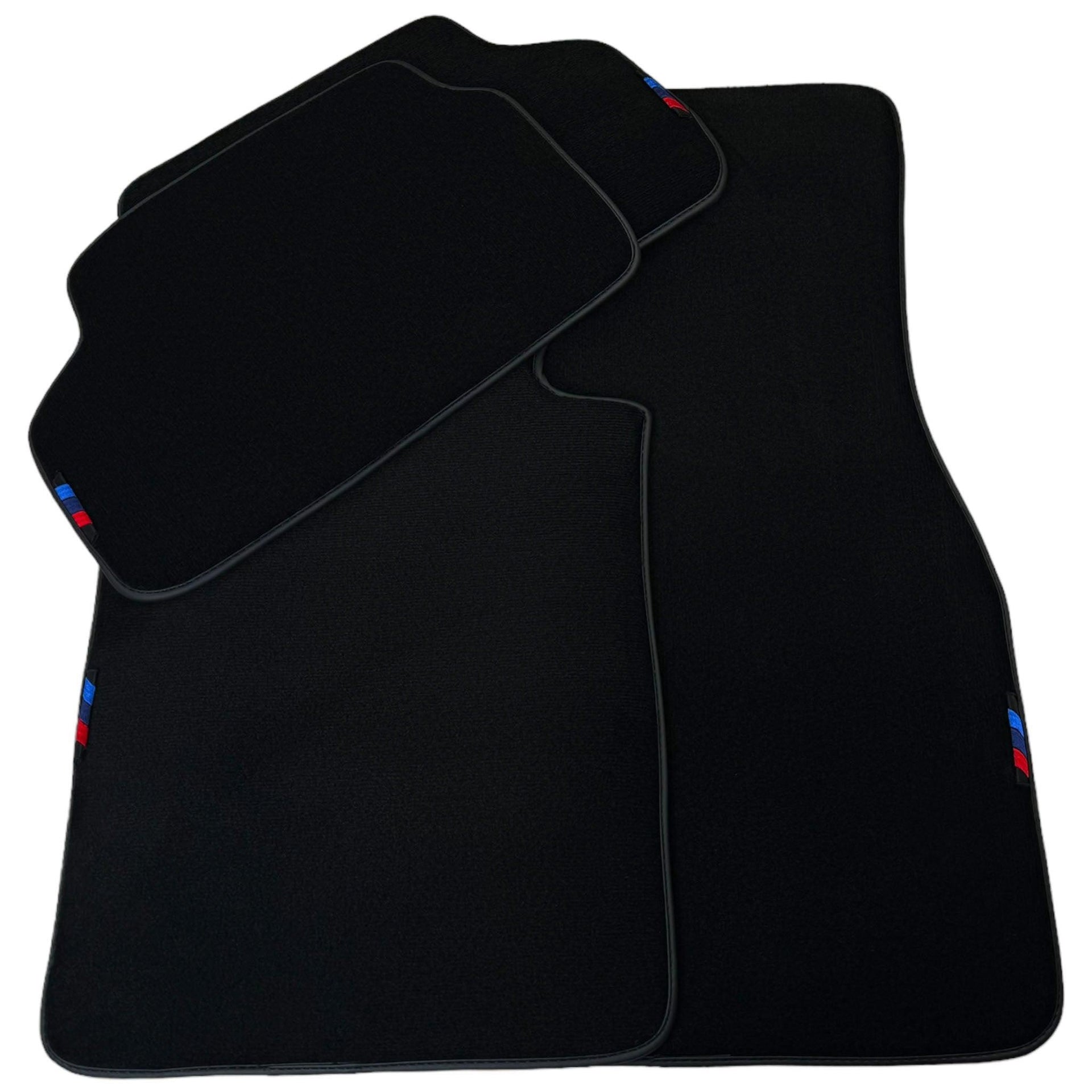 Black Floor Mats For BMW 7 Series F01 | Black Trim AutoWin Brand - AutoWin