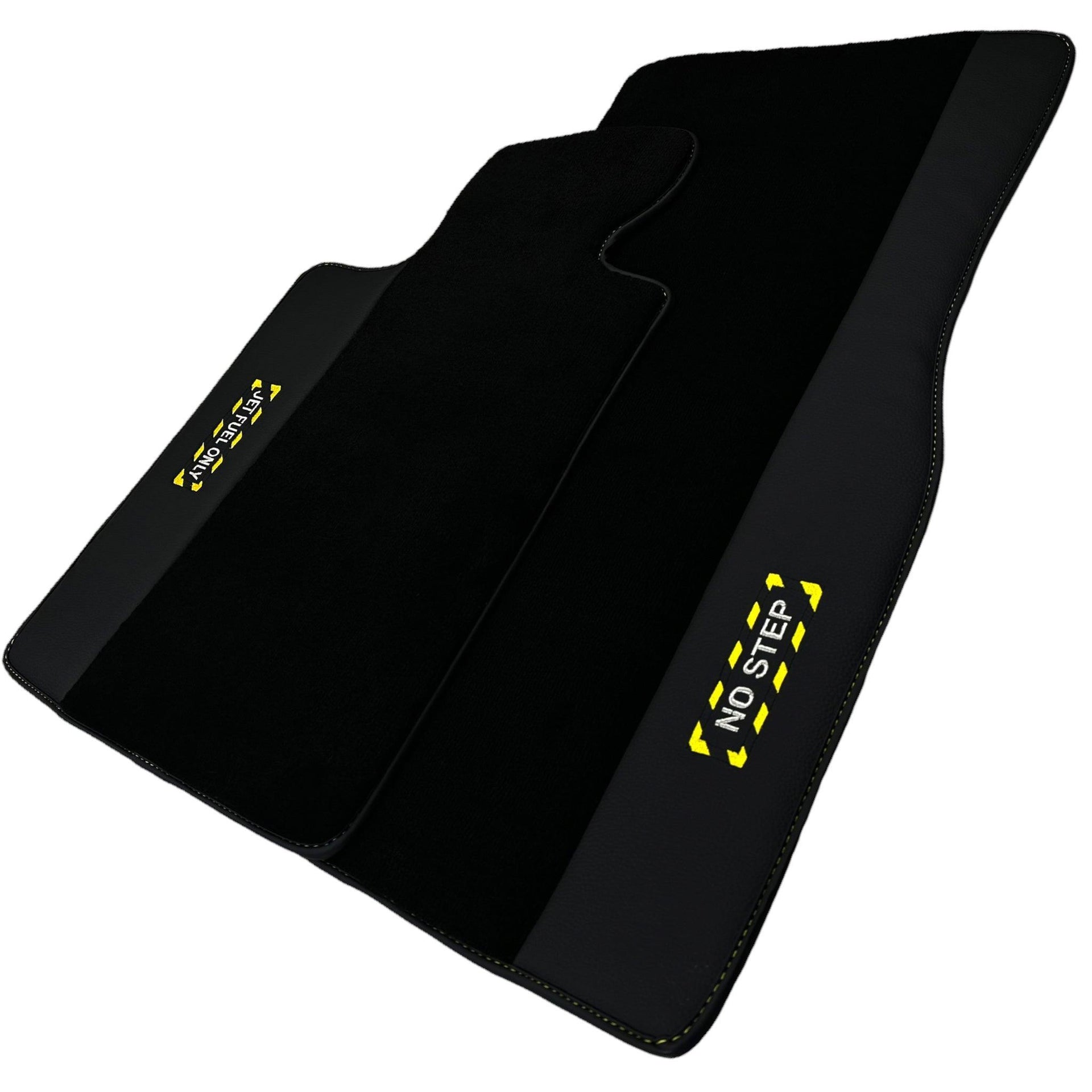 Black Floor Mats For BMW 7 Series G11 | Fighter Jet Edition AutoWin Brand - AutoWin