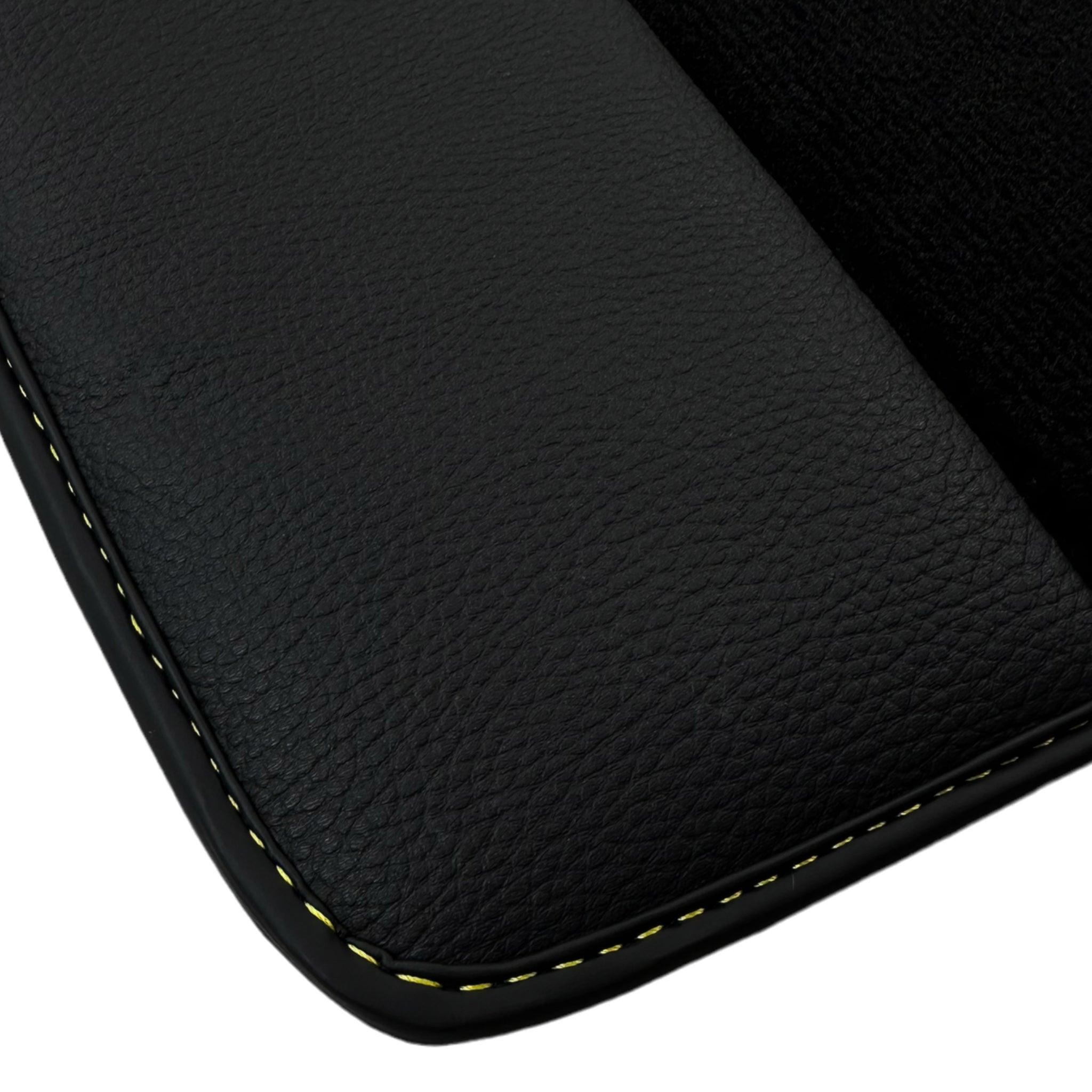Black Floor Mats For BMW 7 Series G12 | Fighter Jet Edition AutoWin Brand - AutoWin