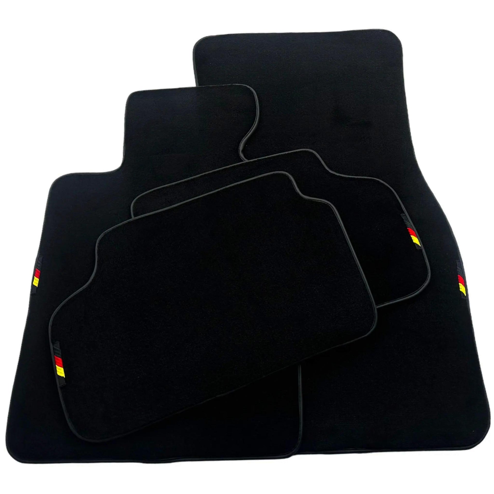 Black Floor Mats For BMW M8 Series Convertible F91 Germany Edition AutoWin Brand - AutoWin