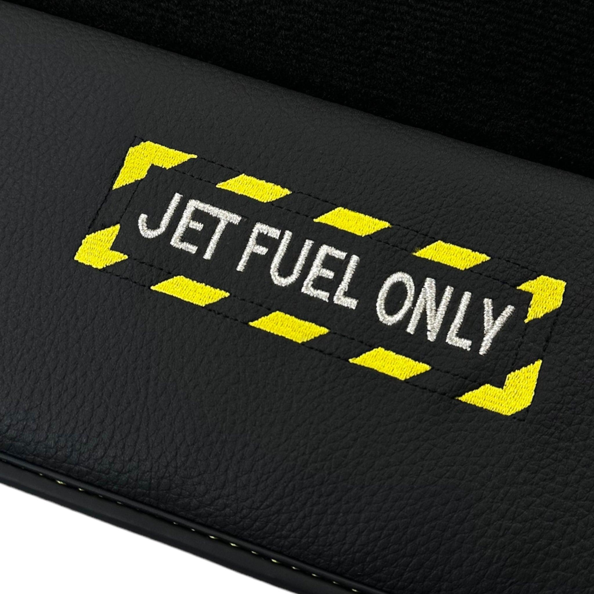 Black Floor Mats For BMW X3M Series F97 | Fighter Jet Edition - AutoWin