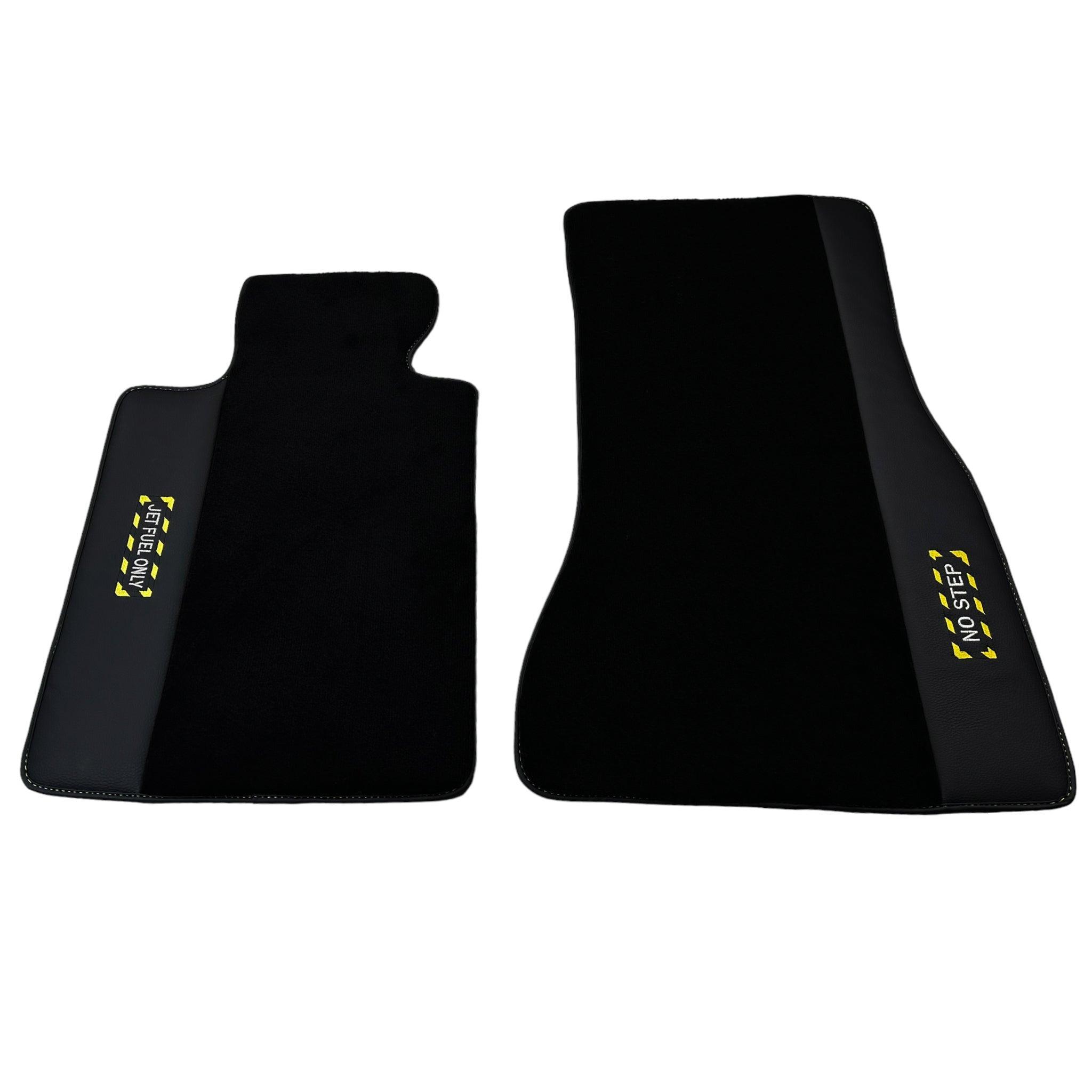 Black Floor Mats For BMW X3M Series F97 | Fighter Jet Edition - AutoWin