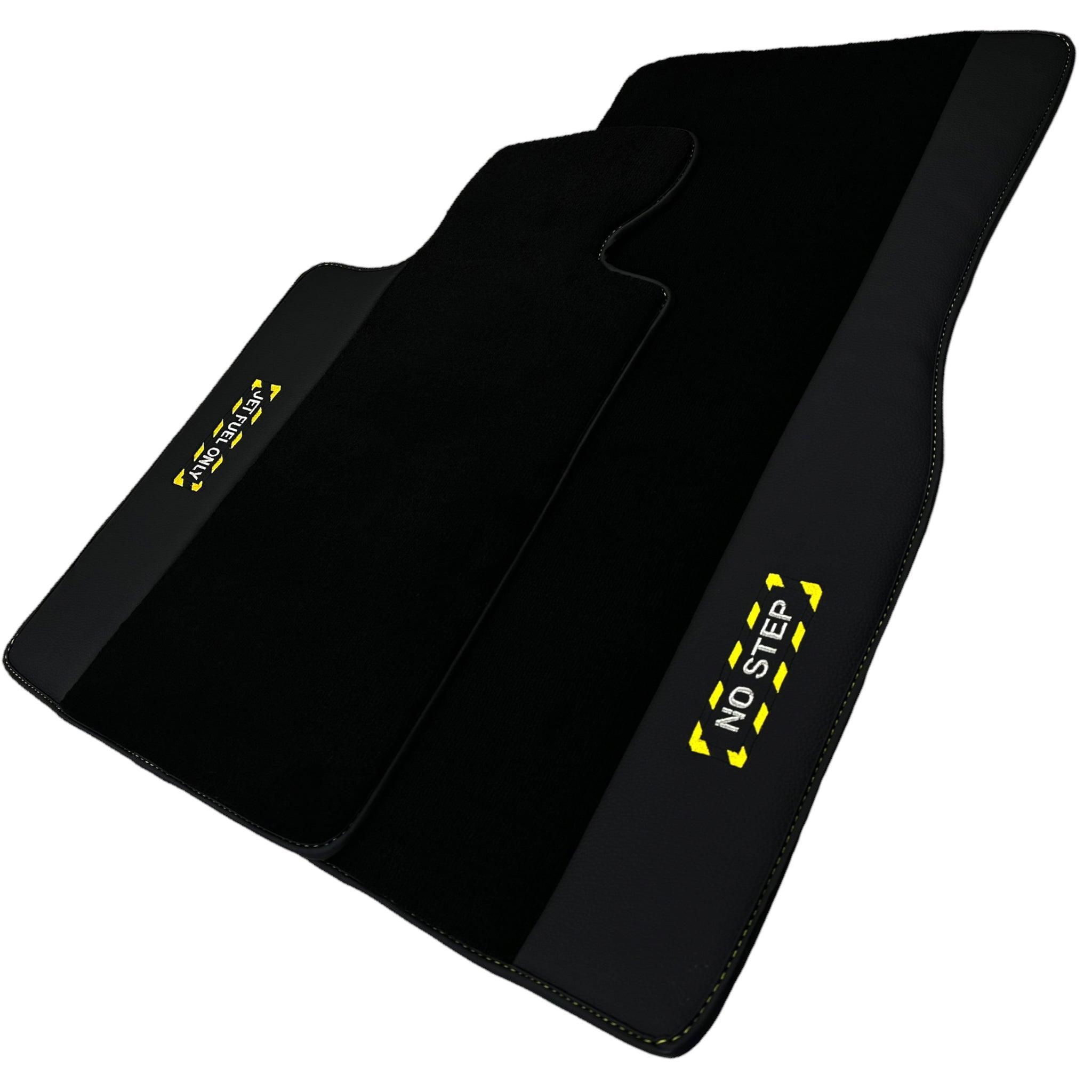Black Floor Mats For BMW X3M Series F97 | Fighter Jet Edition - AutoWin