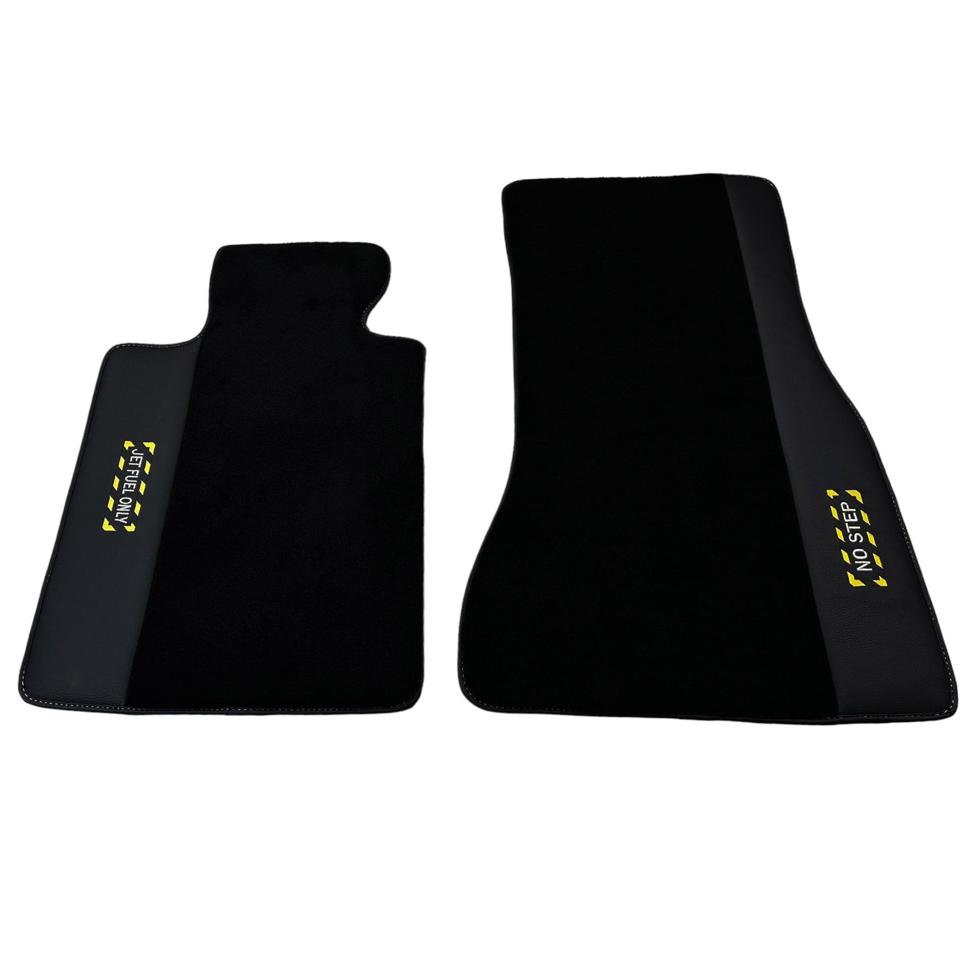 Black Floor Mats For BMW X5 Series E70 | Fighter Jet Edition - AutoWin