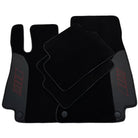 Black Floor Mats For Mercedes Benz A-Class W176 (2012-2018) | AutoWin Edition - AutoWin