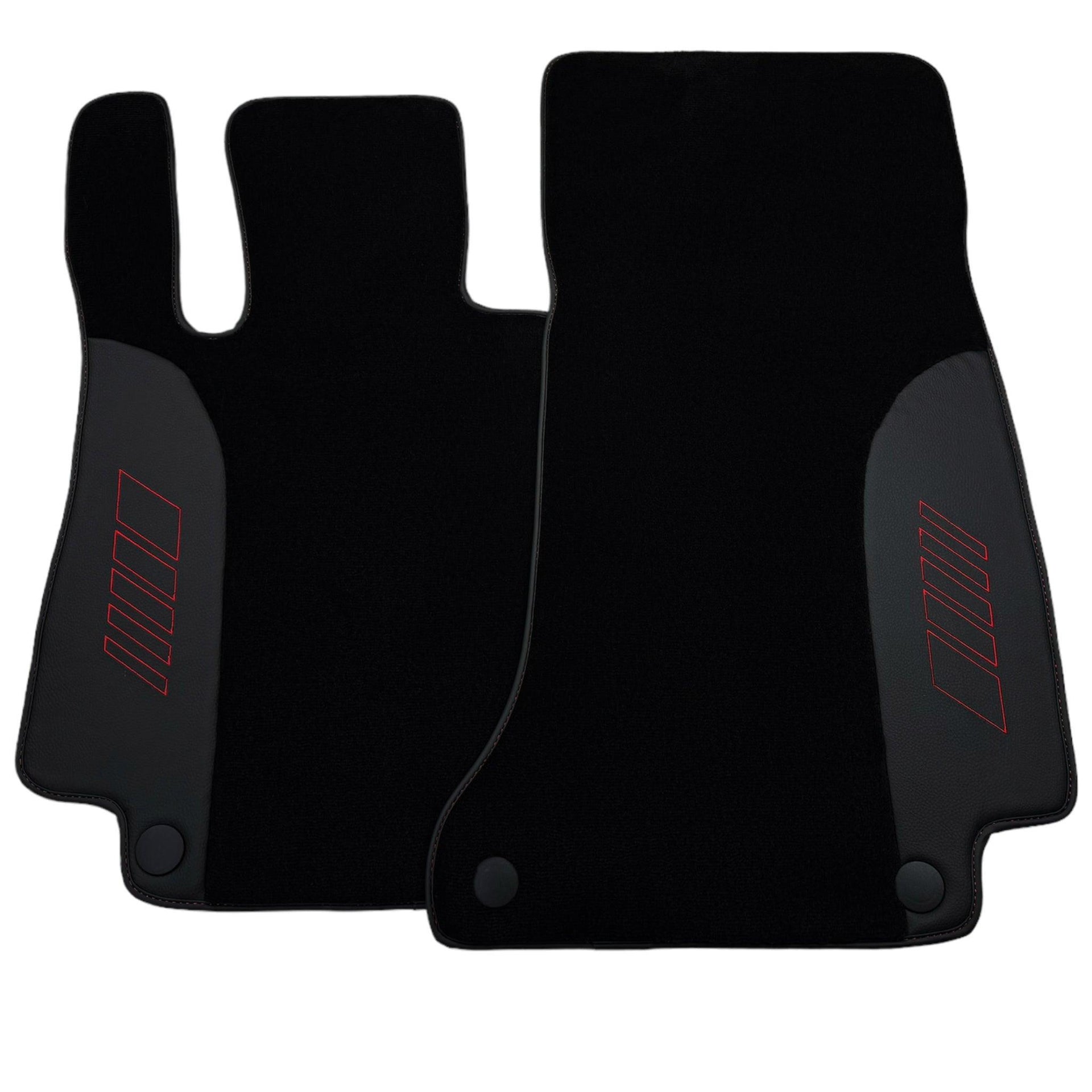 Black Floor Mats For Mercedes Benz E-Class S211 Estate 4Matic (2003-2009) | AutoWin Edition - AutoWin