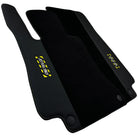 Black Floor Mats For Mercedes Benz GLB-Class X247 (2020-2023) | Fighter Jet Edition - AutoWin