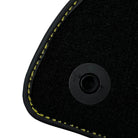 Black Floor Mats For Mercedes Benz GLB-Class X247 (2020-2023) | Fighter Jet Edition - AutoWin