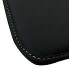 Black Floor Mats For Mercedes Benz GLC-Class C253 Coupe (2019-2023) | Fighter Jet Edition - AutoWin