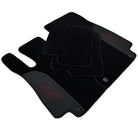 Black Floor Mats For Mercedes Benz GLC-Class X253 SUV (2019-2023) Hybrid | AutoWin Edition - AutoWin