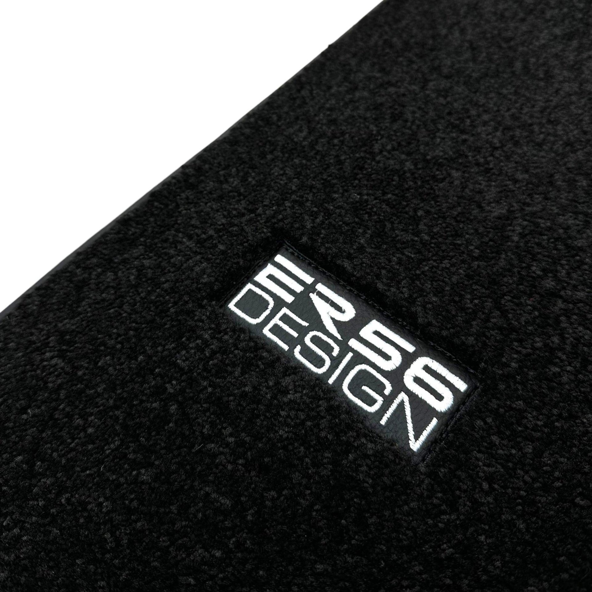Black Luxury Floor Mats For Mercedes Benz M-Class W164 (2005-2011) | ER56 Design - AutoWin