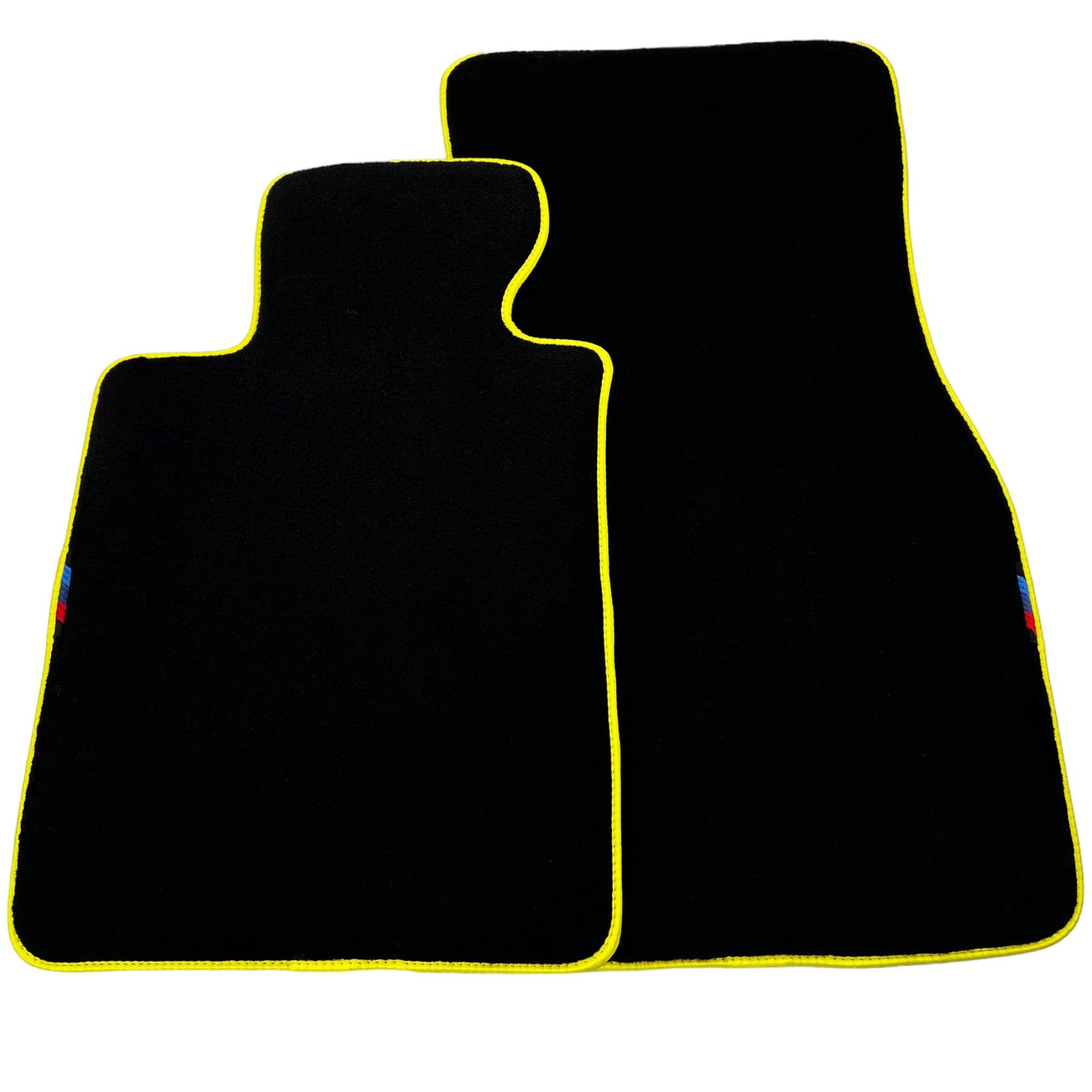 Black Mats For BMW M2 G87 | Yellow Trim - AutoWin
