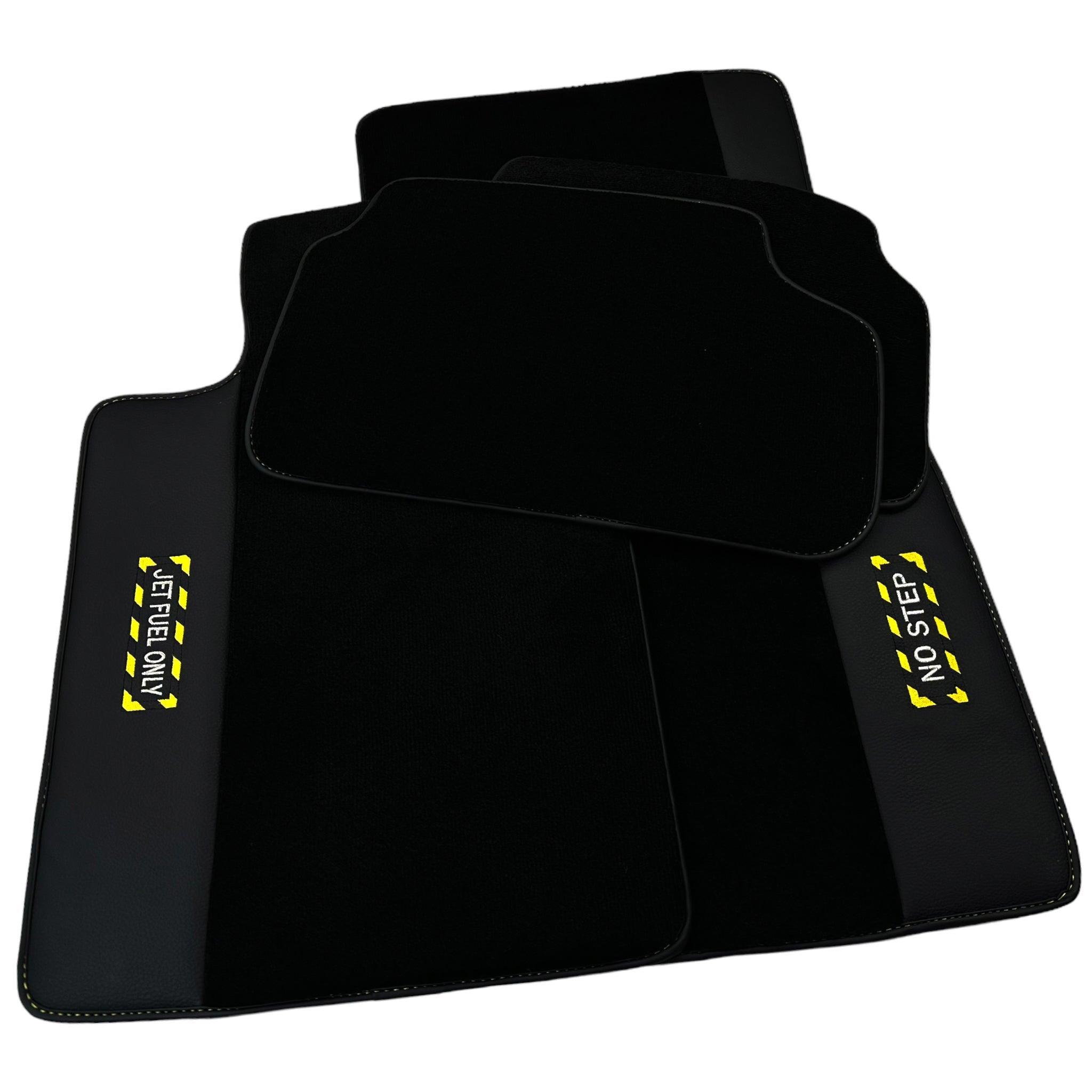 Black Mats For BMW M5 E28 | Fighter Jet Edition - AutoWin