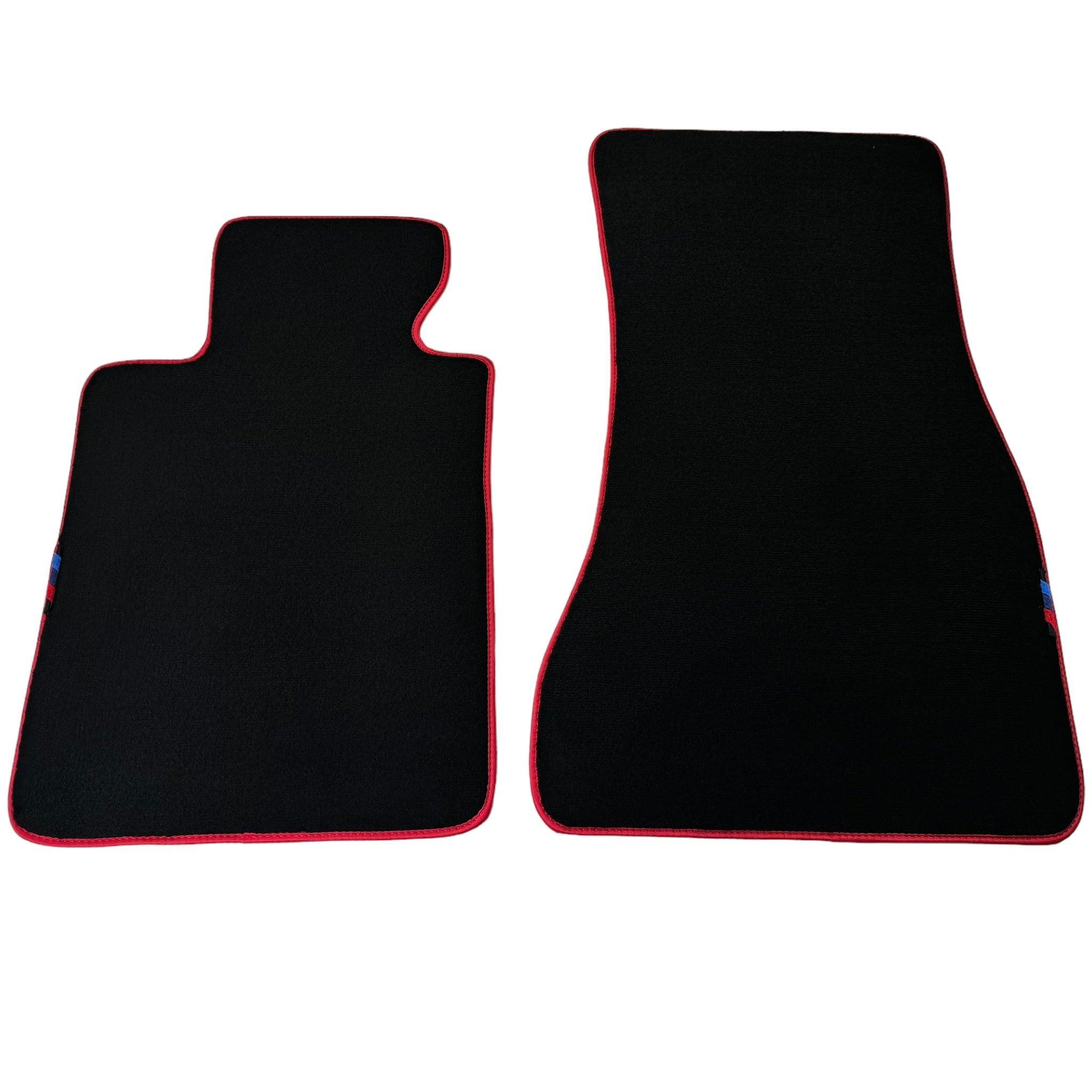 Black Mats For BMW M5 E60 | Red Trim - AutoWin