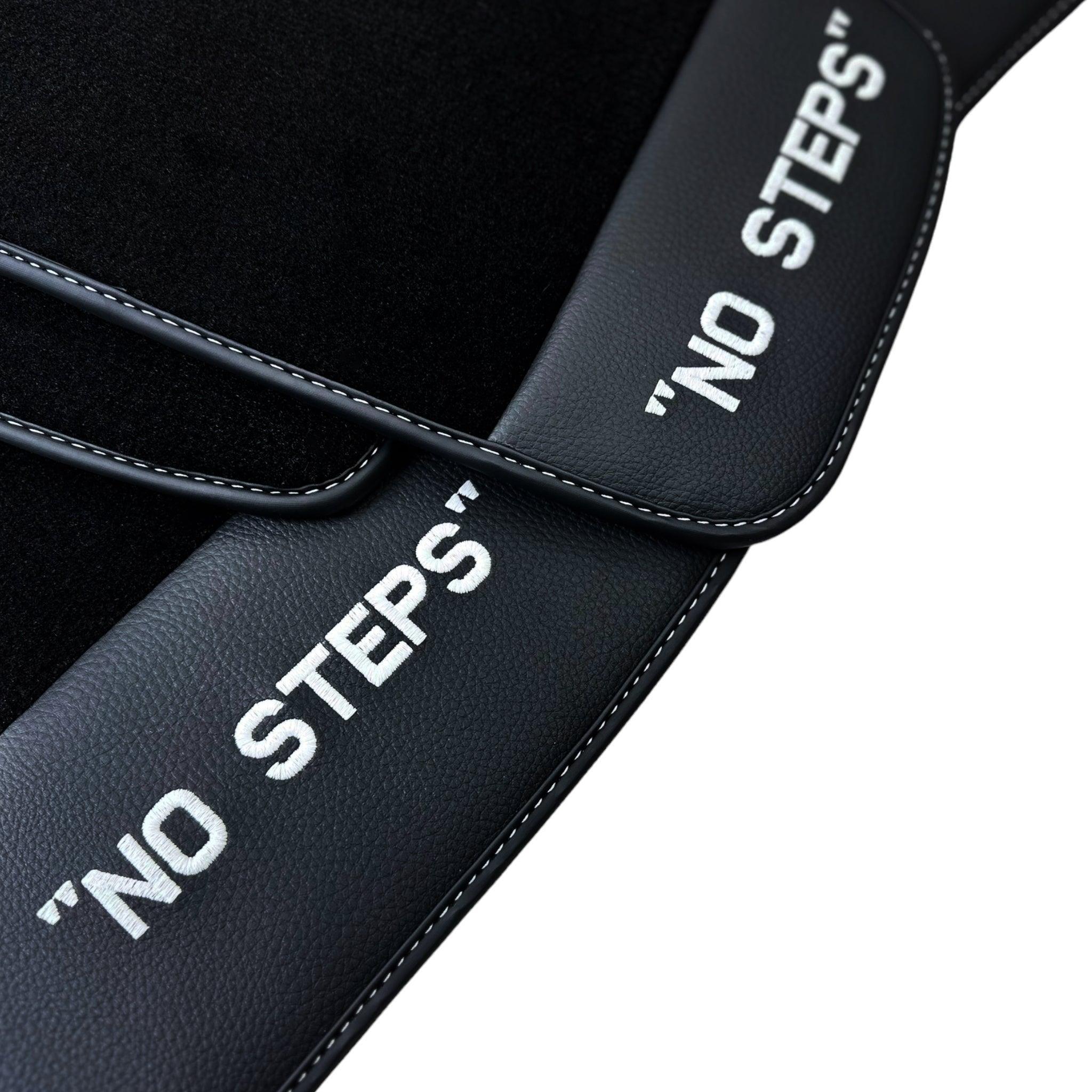 Black Mats For BMW M6 E64 Convertible No Steps Edition - AutoWin