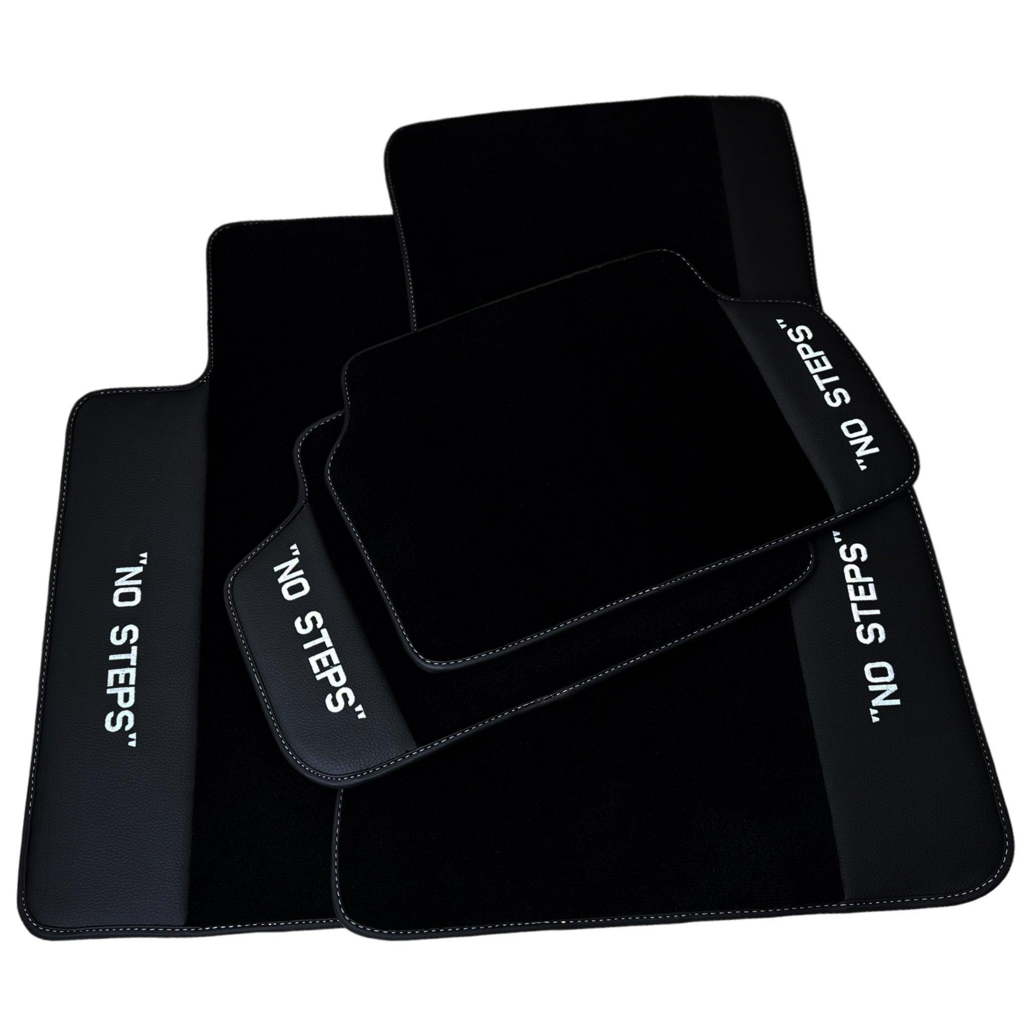 Black Mats For BMW M8 F93 4-door Gran Coupe No Steps Edition - AutoWin