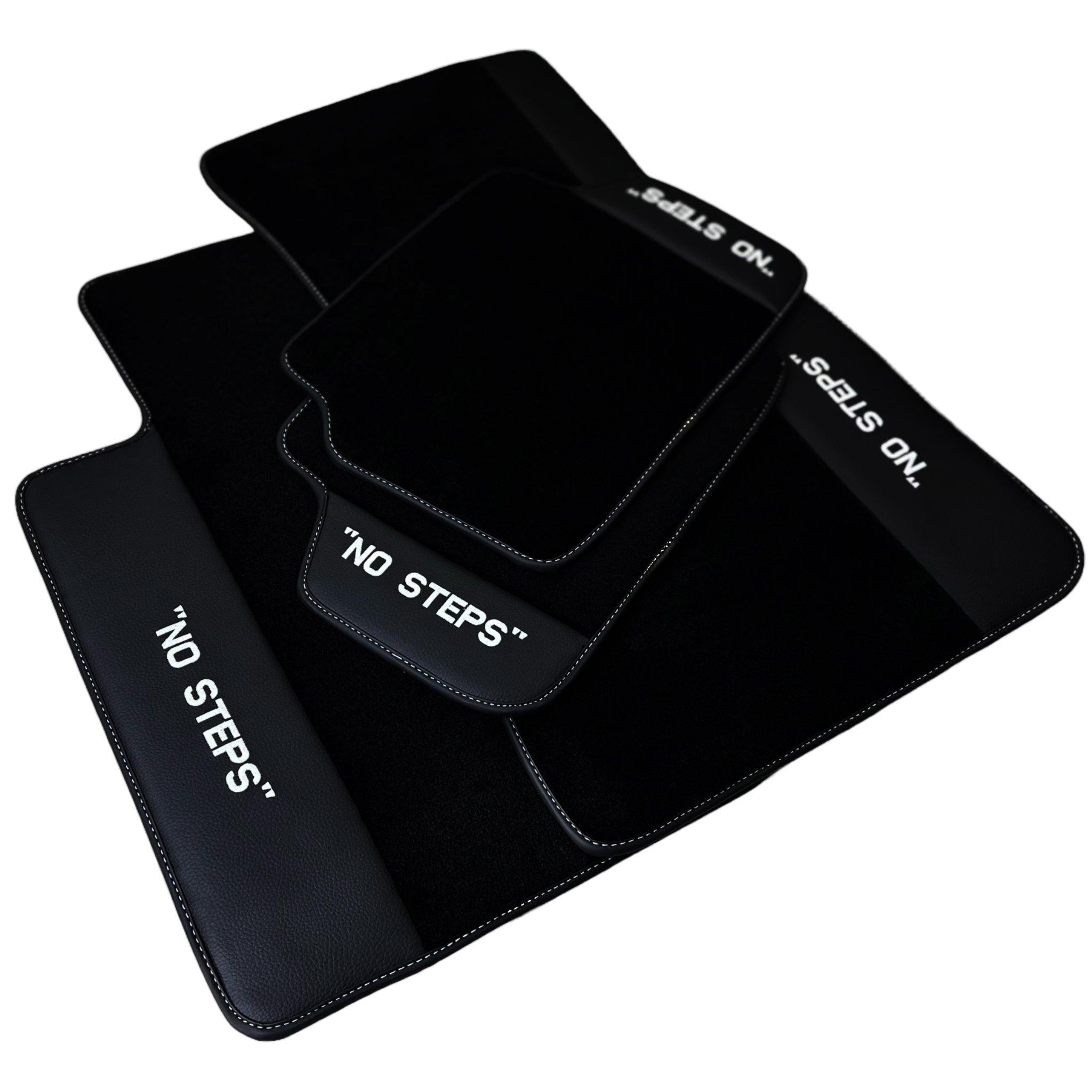 Black Mats For BMW M8 F93 4-door Gran Coupe No Steps Edition - AutoWin