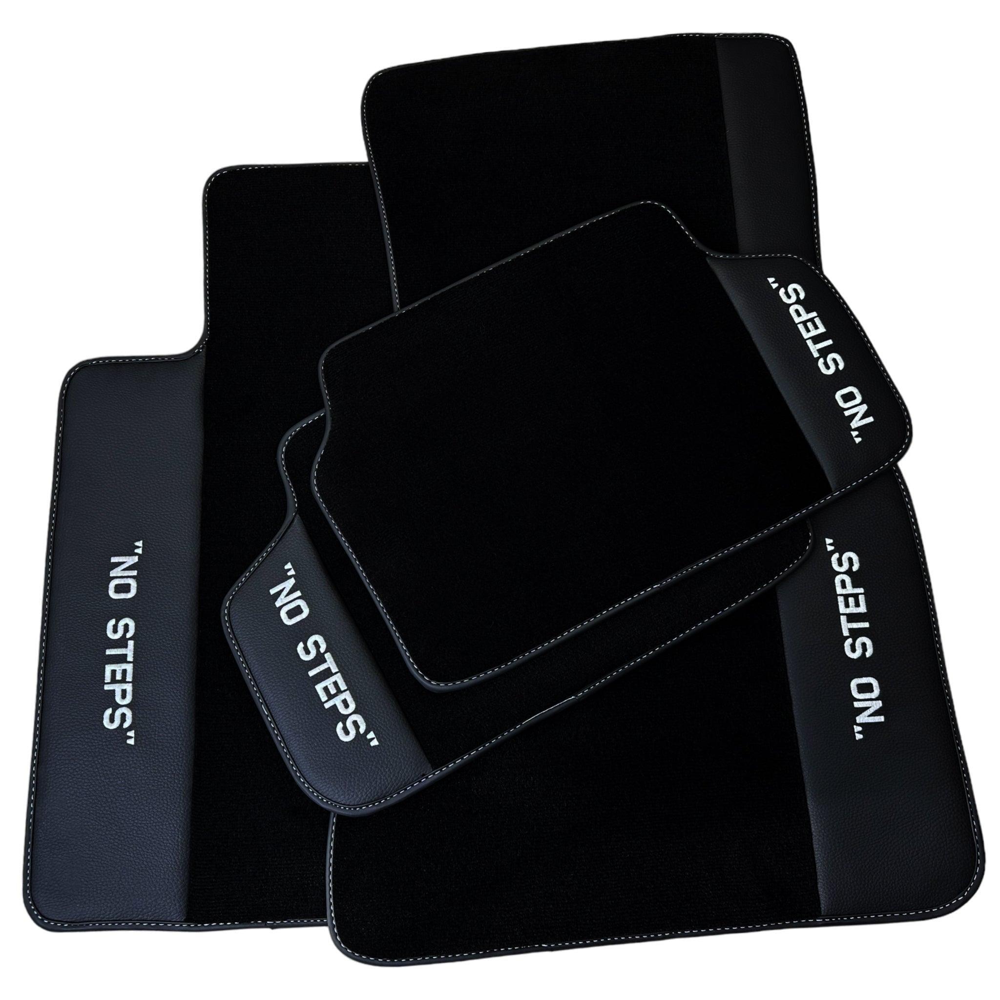 Black Mats For BMW M8 F93 4-door Gran Coupe No Steps Edition - AutoWin